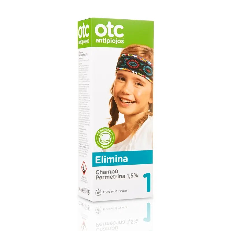 Otc Anti-Läuse Permethrin Shampoo 1,5% 125 ml