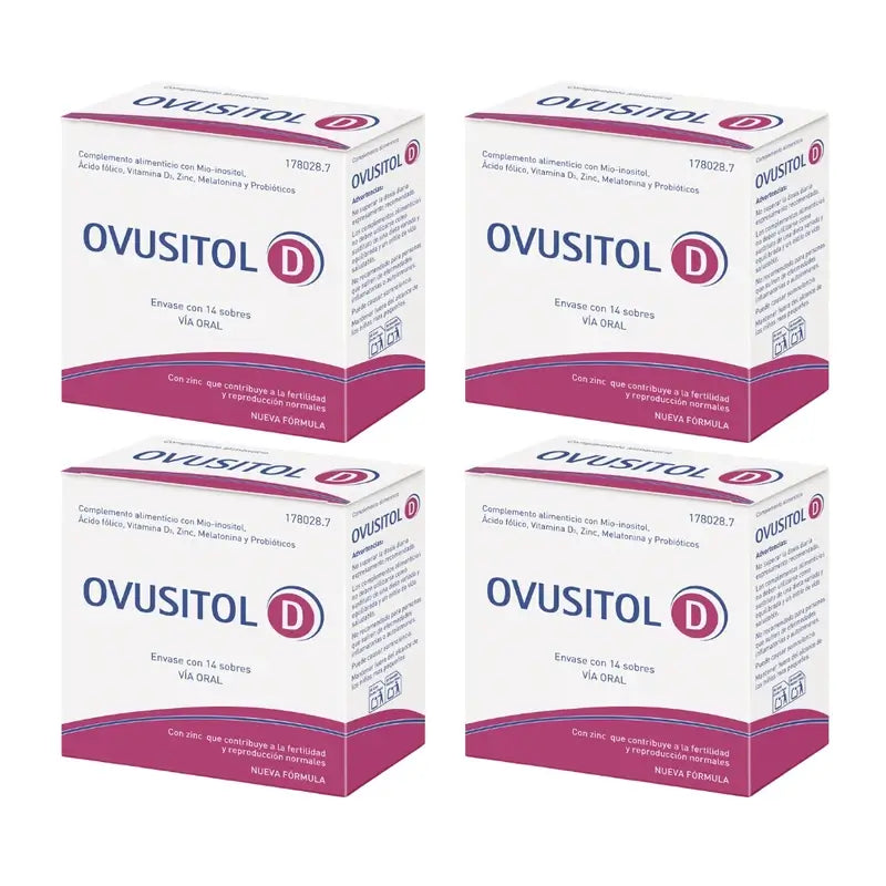 Ovusitol D, Packung 4 x 14 Umschläge