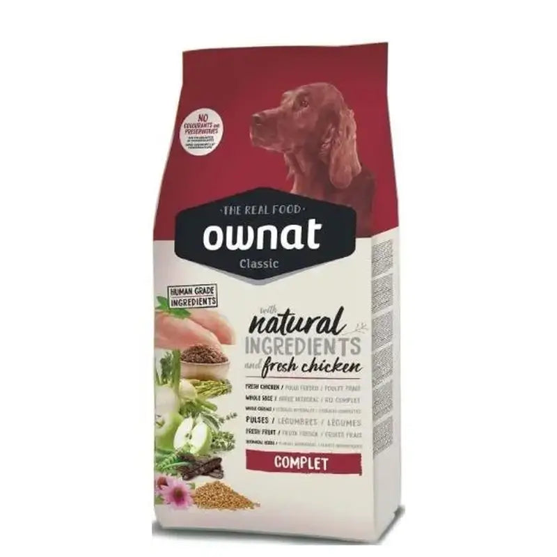 Ownat Classic Canine Adult Complet 20 kg, Hundefutter