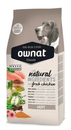 Ownat Classic Canine Adult Light 20 kg, Hundefutter