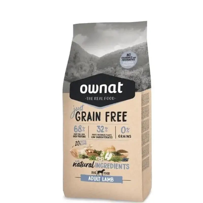 Ownat Just Canine Adult Getreidefrei Lamm 14Kg