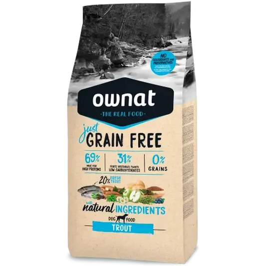Ownat Just Canine Adult getreidefrei Forelle 14Kg