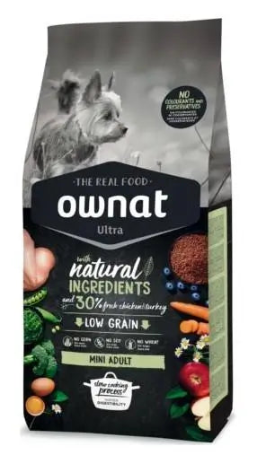 Ownat Ultra Canine Adult Mini 3kg, Hundefutter für Hunde