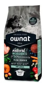 Ownat Ultra Canine Junior Mini 3kg, Hundefutter für Hunde