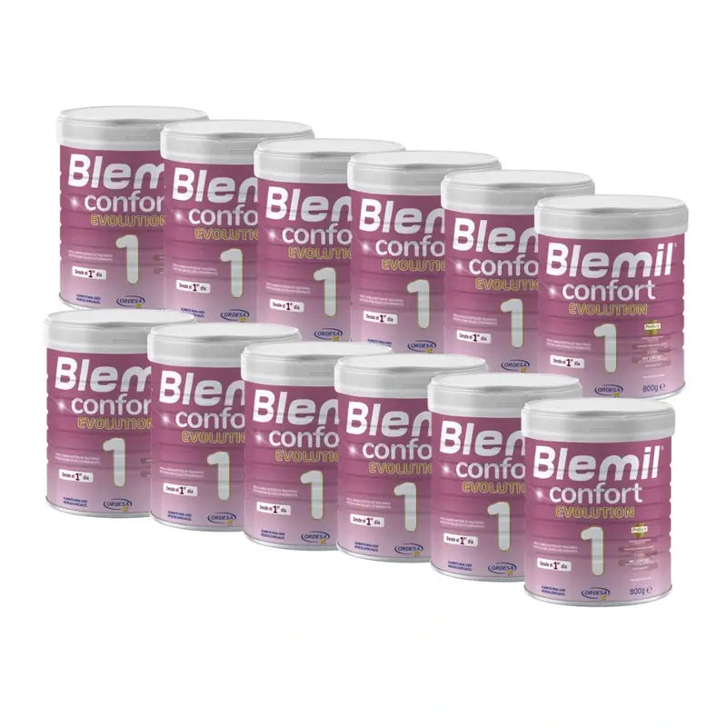 Blemil 1 Comfort Evolution, Packung 12x800g