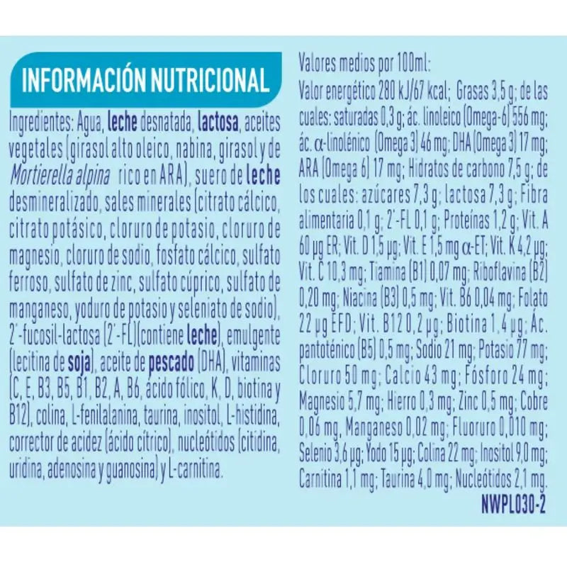 Nestlé Nan Optipro 1 Flüssigkeit, 12X500 ml