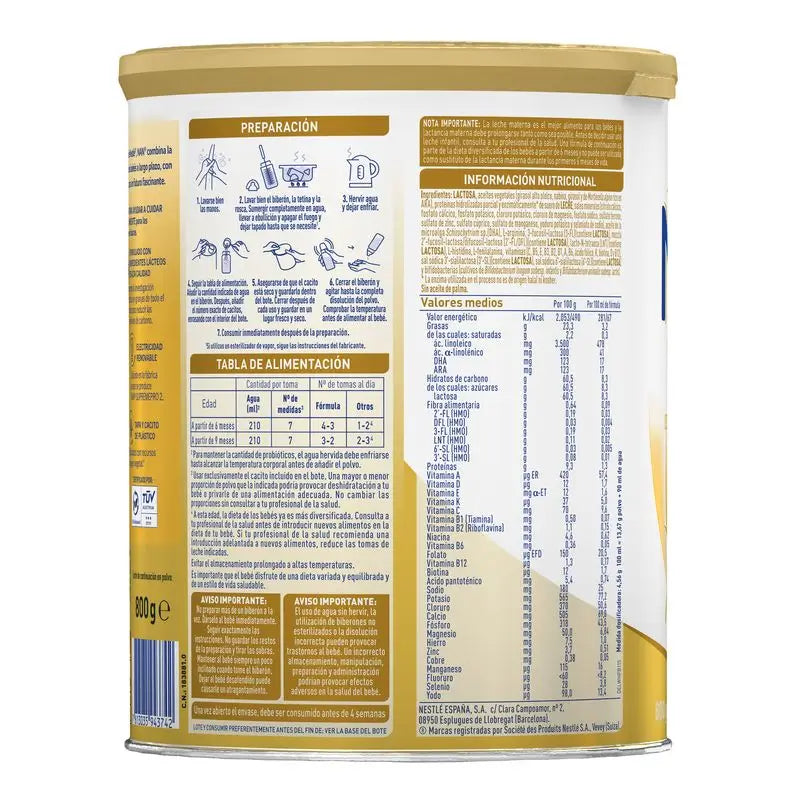 Nestlé Nan Supreme Pro 2 Milchnahrung, 12X800 g