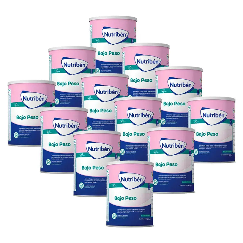Nutribén Low Weight Milch, 12 X 400 Gramm