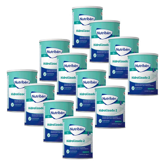 Nutribén Hydrolysed 2 Milch Fortsetzung, 12 X 400 g