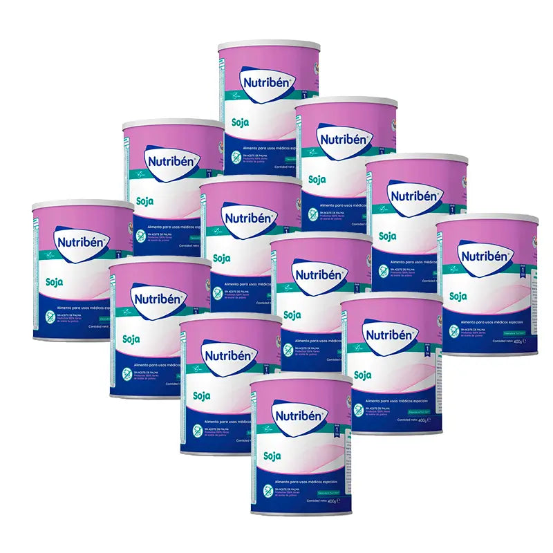 Nutribén Soja-Hydrolysat-Milch, 12 X 400 Gramm