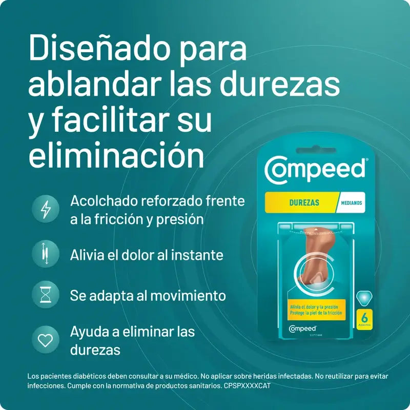 Compeed Pack Dressing mittlere Härte, 2x6 Einheiten