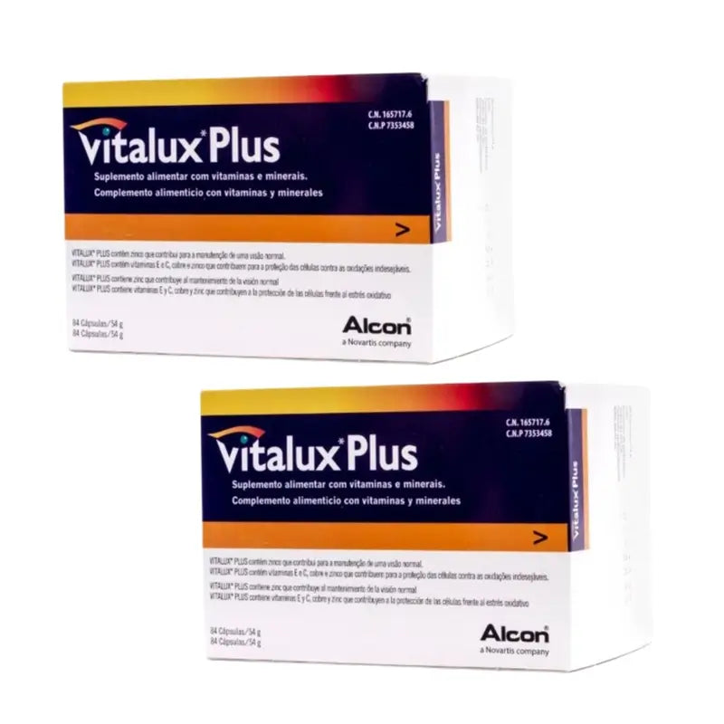 Vitalux Pack 2 Einheiten, 84 Kapseln