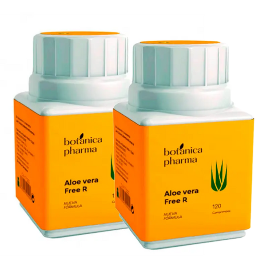 Botánicapharma Pack 2 Einheiten von Aloe Vera 120 Tabletten