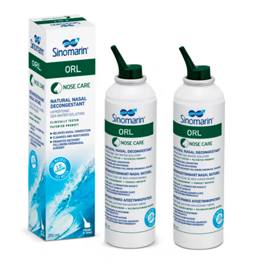 Sinomarin Pack 2 Einheiten Orl Nasenabschwellendes Mittel, 200 ml