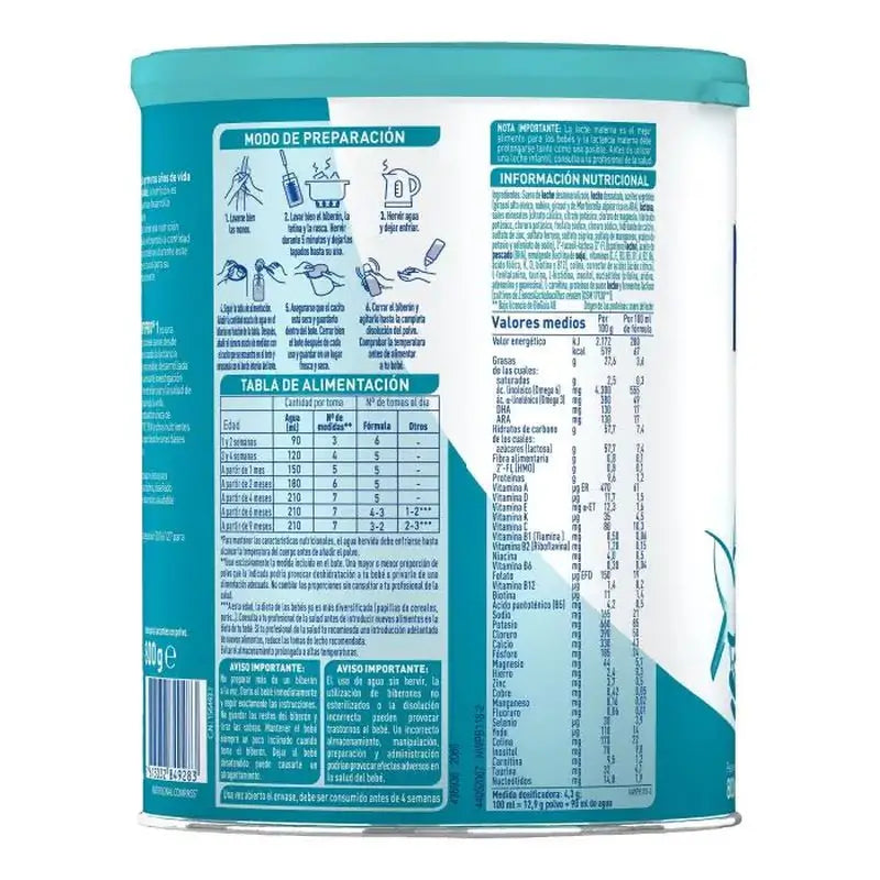 Nestlé Nan Optipro 1 Starter-Milch, 2X800 g