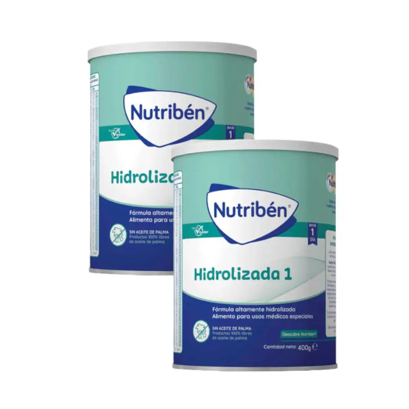 Pack 2 X Nutriben Hydrolyzed Milk 1 400 g