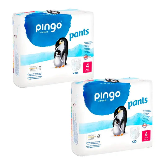 Pingo Windelhöschen Größe 4, Packung 2 X 30 Stück.