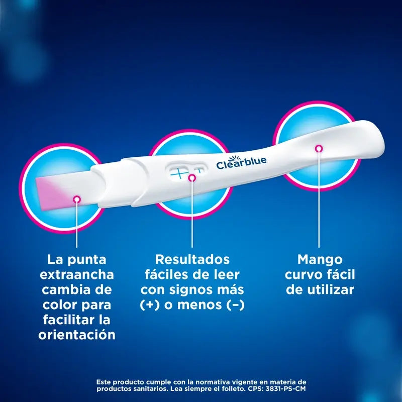 Clearblue Pack Plus Analoger Schwangerschaftstest, 6 Tests