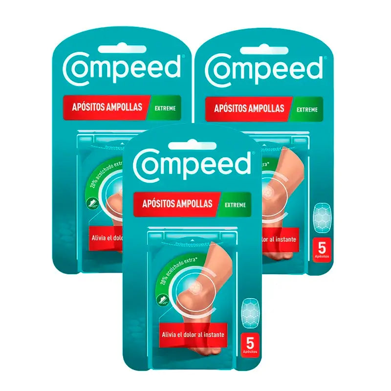 Compeed Pack Extreme Blister, 3x5 Einheiten