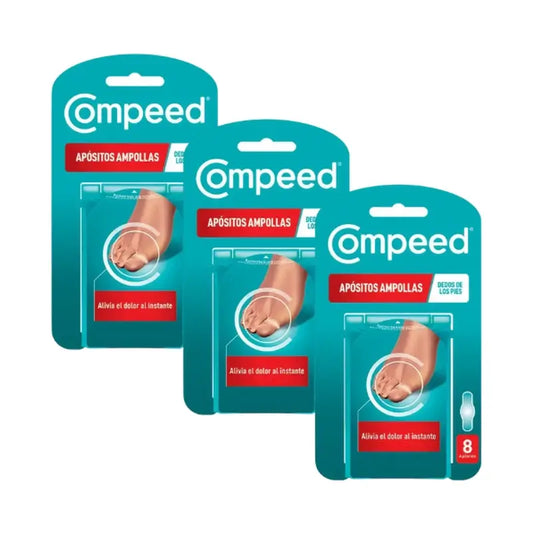 Compeed Fuß-Finger-Verbandspackung, 3x8 Einheiten