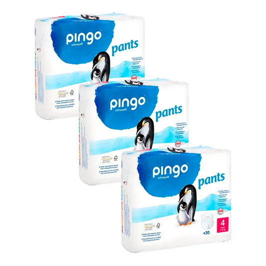 Pingo Windelhöschen Größe 4, Packung 3 X 30 Stück.