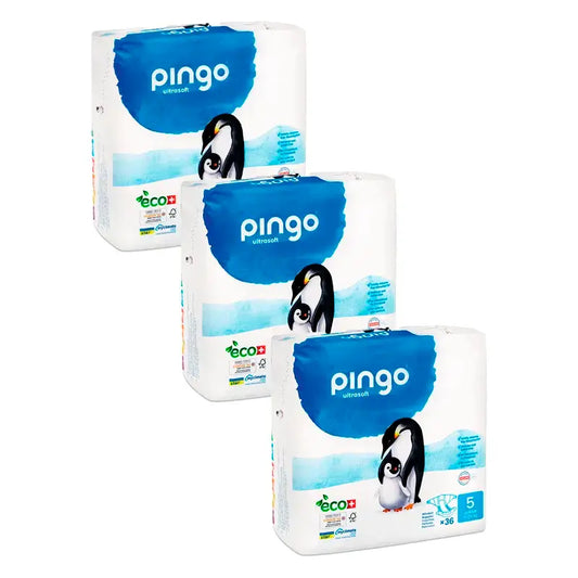 Pingo Nappy Windelhosen Größe 5, Packung 3 X 28 Stück