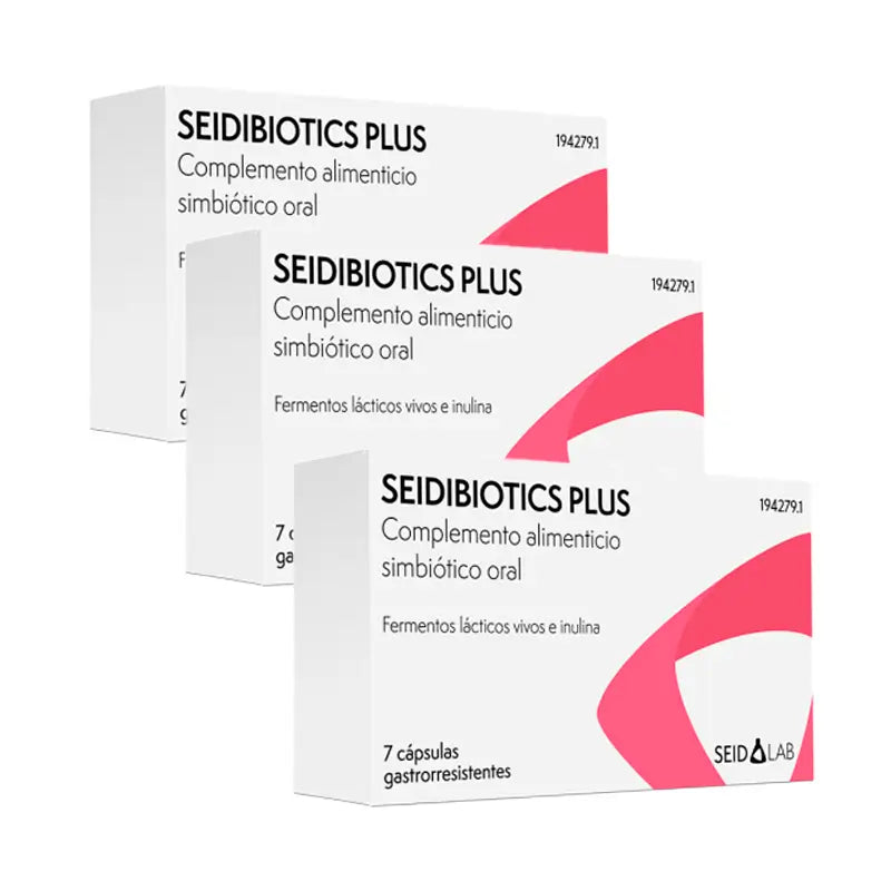 Packung 3 X Seidbiotics Plus, 7 Kapseln