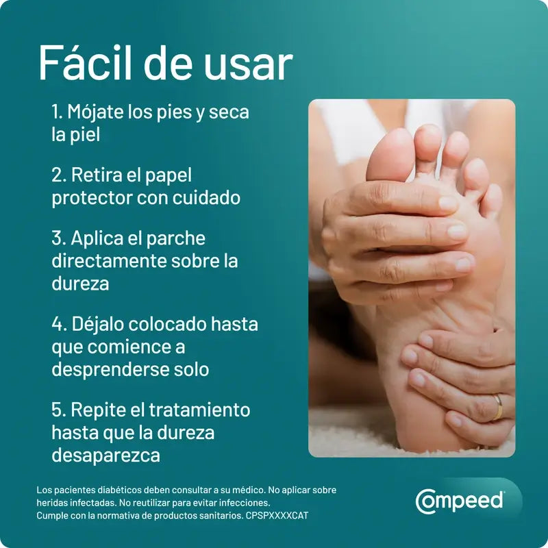 Compeed Pack Dressing mittlere Härte, 4x6 Einheiten