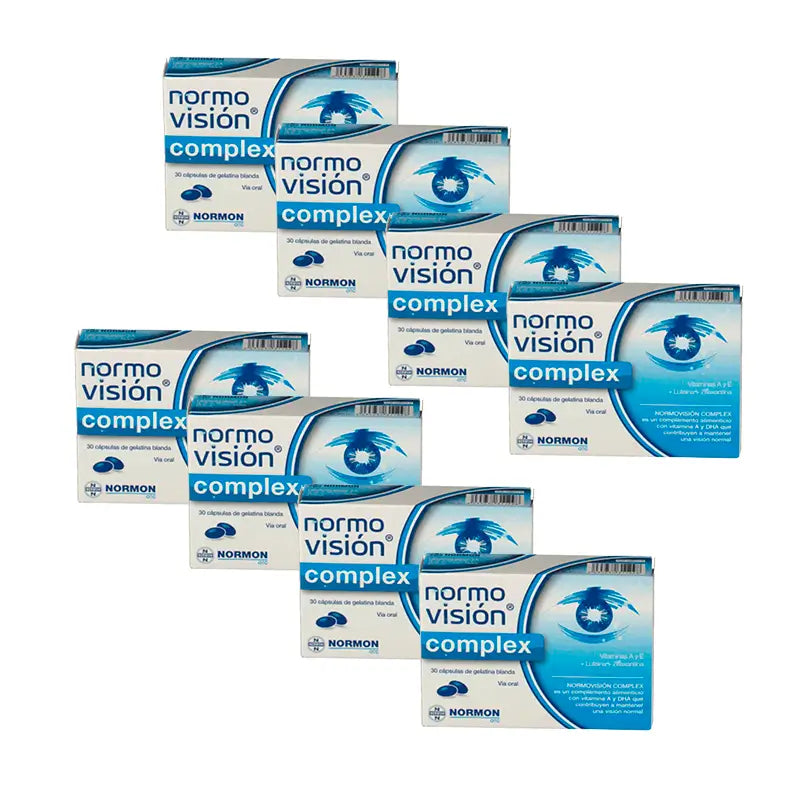 Pack 8 Normovision Complex, 30 Kapseln