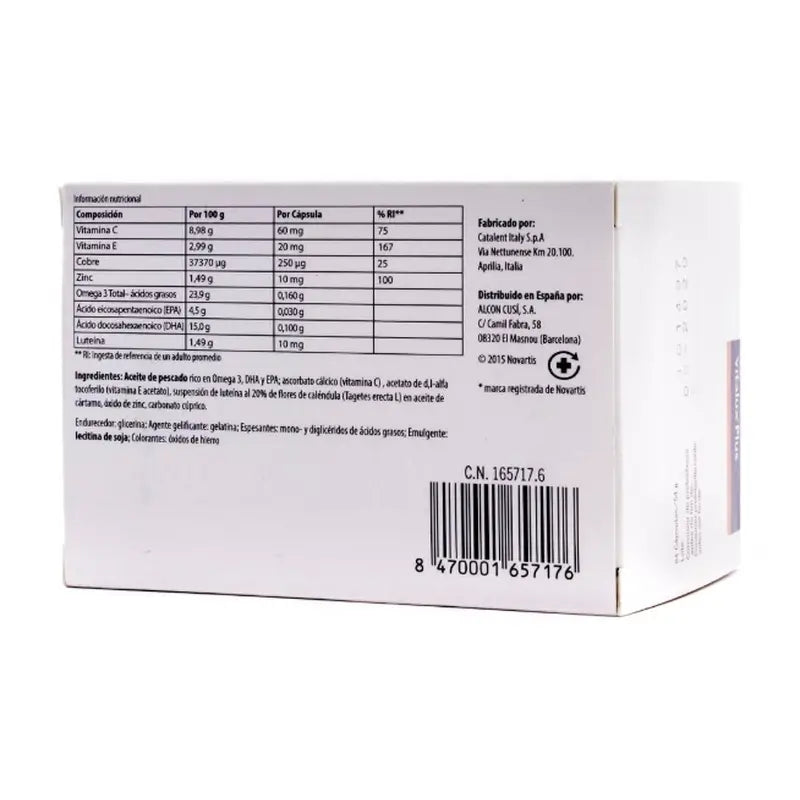Vitalux Pack 4 Einheiten, 84 Kapseln