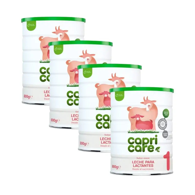 Capricare 1 Säuglingsmilch, Packung 4 X 800g