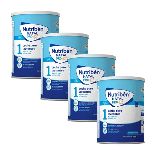 Nutribén Natal Pro-Alpha-Milch Starter Milch, 4 X 400 g