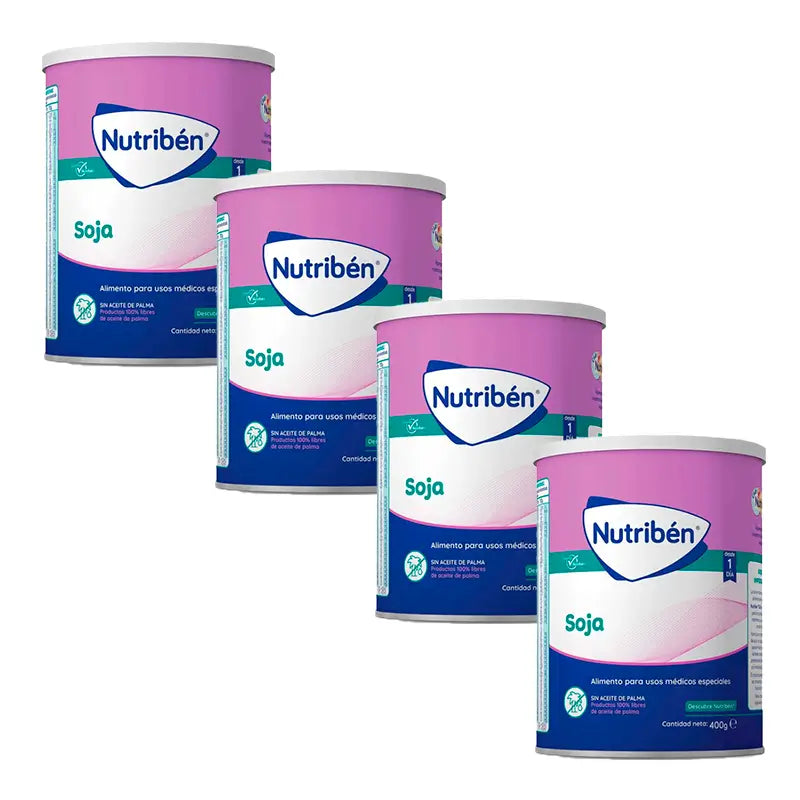 Nutribén Soja-Hydrolysat-Milch, 4 X 400 Gramm