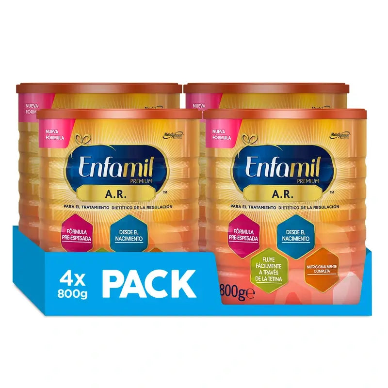 Enfamil A.R Formula für die diätetische Behandlung von Regurgitation, 4 x 800 Gramm