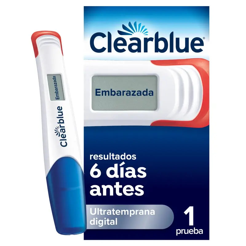 Clearblue Pack Ultra Early Digital Schwangerschaftstest, 6 Tests