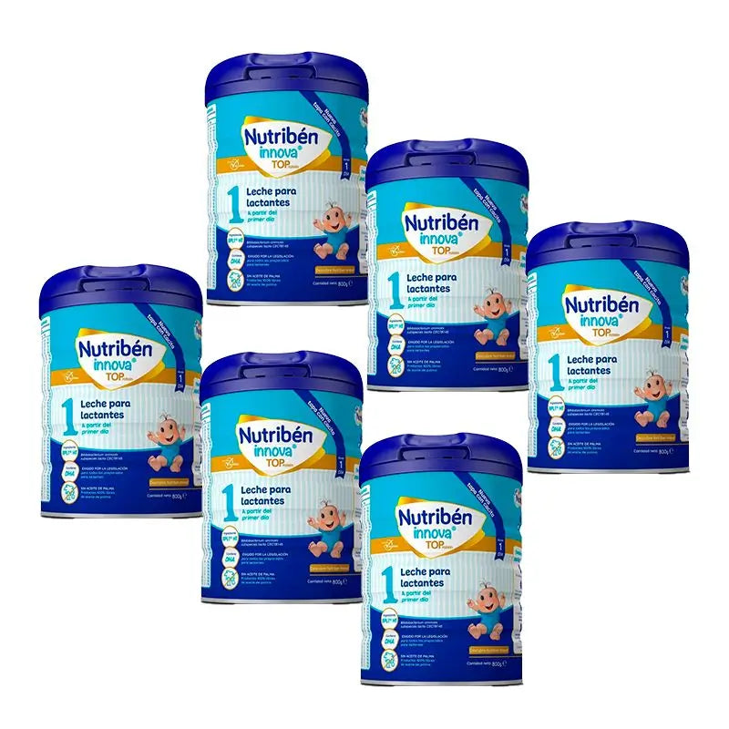 Nutribén Innova 1 Top Protein Starter Milch, 6 X 800 g