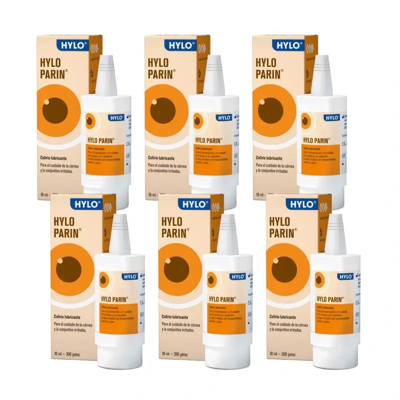 Hylo Parin Augentropfen 10 ml, 6er-Pack