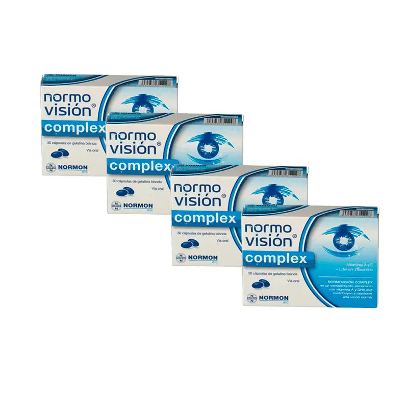 Pack 4 Normovision Complex, 30 Kapseln