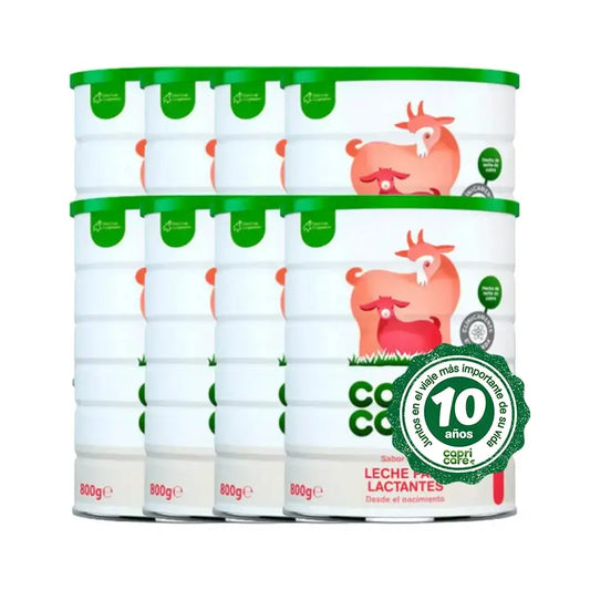 Capricare 1 Milch für Säuglinge, Packung 8 X 800 g