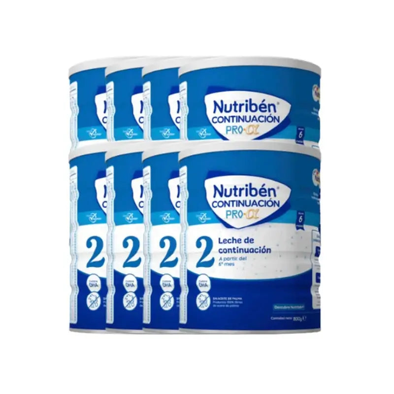 Nutribén Pro-Alfa 2 Milch Fortsetzung, 8 X 800 g
