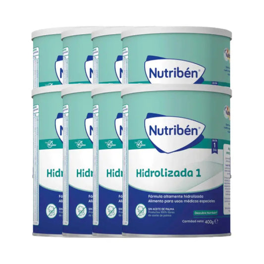 Pack 8 X Nutriben Hydrolyzed Milk 1 400 g