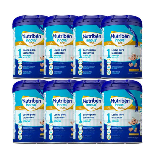 Nutribén Innova 1 Top Protein Starter Milch, 8 X 800 g