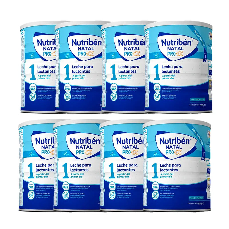 Nutribén Natal Pro-Alpha Milch Starter, 8 X 800 g
