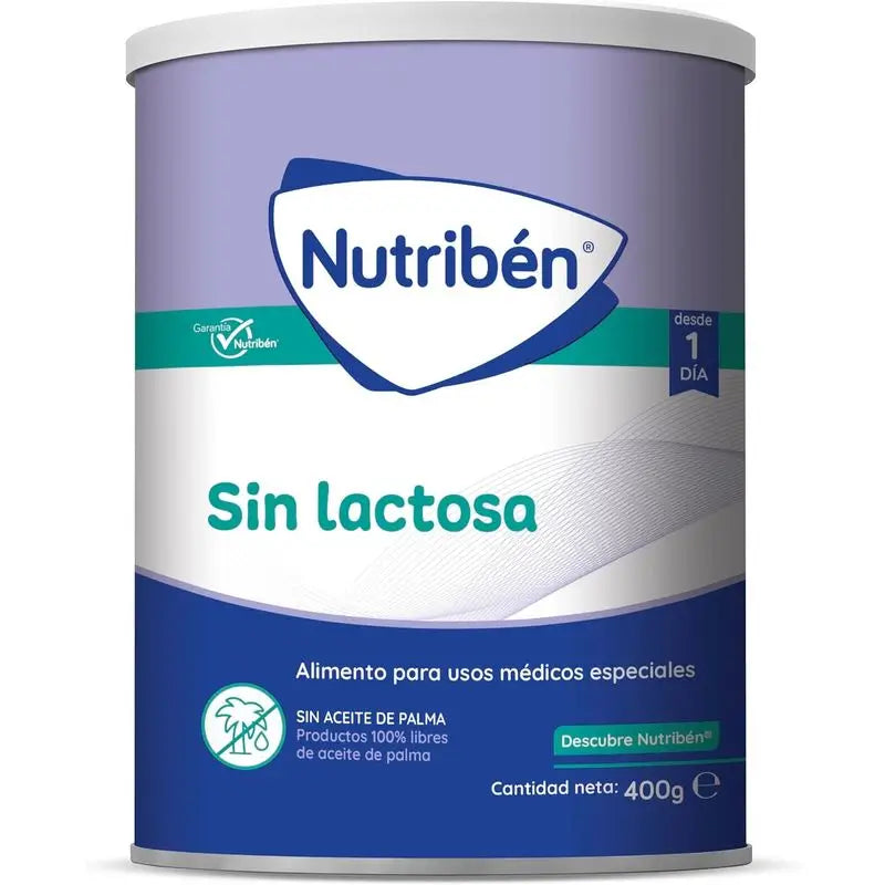 Nutribén Laktosefreie Milchstarter , 8 X 400g