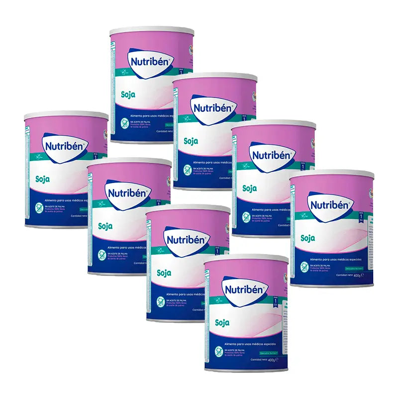 Nutribén Soja-Hydrolysat-Milch, 8 X 400 Gramm