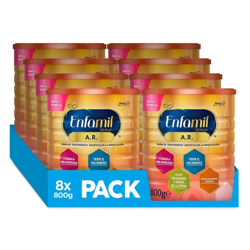Enfamil A.R Formel für die diätetische Behandlung von Regurgitation, 8 x 800 Gr.