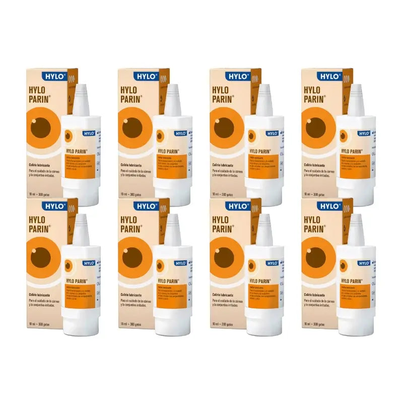 Hylo Parin Augentropfen 10 ml, Packung mit 8 Stück