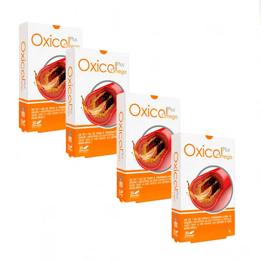 Actafarma Oxicol Plus Omega 4x30 Kapseln Packung