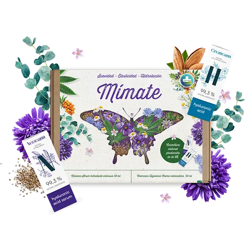 Annabis Pack Mímate, Intensive Anti-Ageing- und Feuchtigkeitskur, 50ml + 50 ml