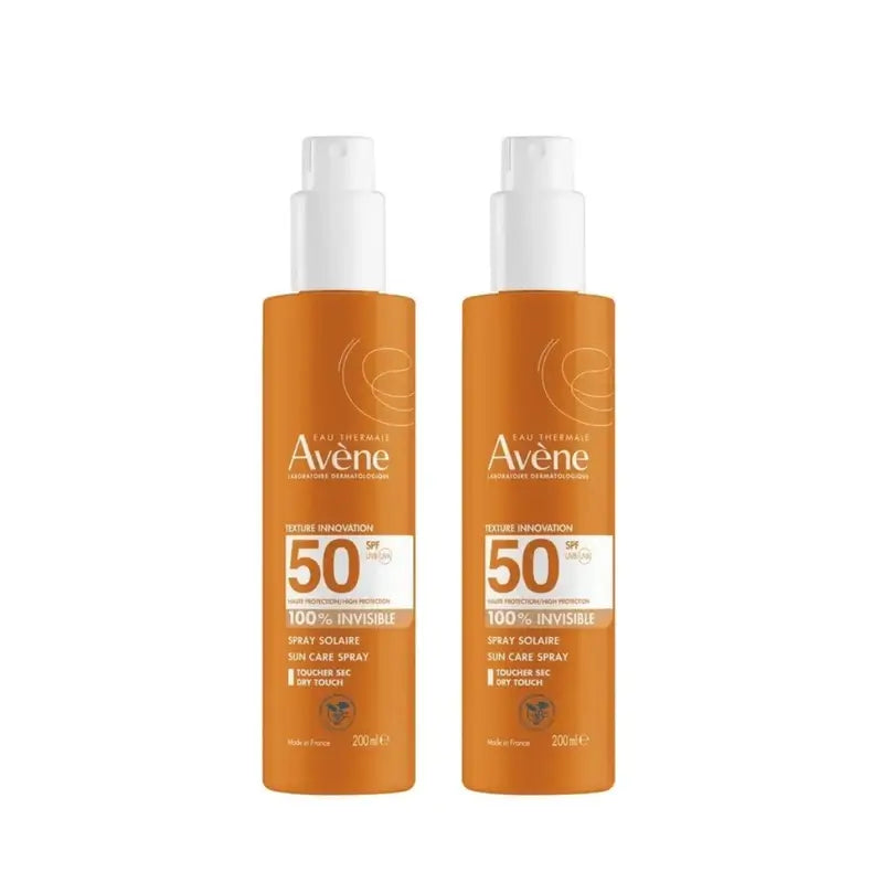 Avène Sonnenspray Empfindliche Haut SPF 50+ 2x200 ml